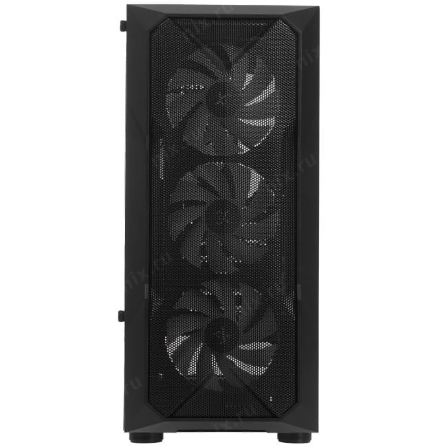 Корпус XASTRA  A304 4ARGB Black ATX/Mesh/half-size TG/4x120mm  ARGB  FC  fans/ A304-4FC12A