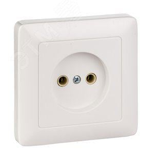 Розетка Schneider Electric RS10-132-B, скрытая, 250В 10А, белая