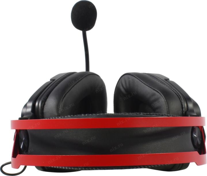 Наушники с микрофоном Bloody G560 Sports Red (7.1, шнур 2м, USB,  с регулятором громкости)