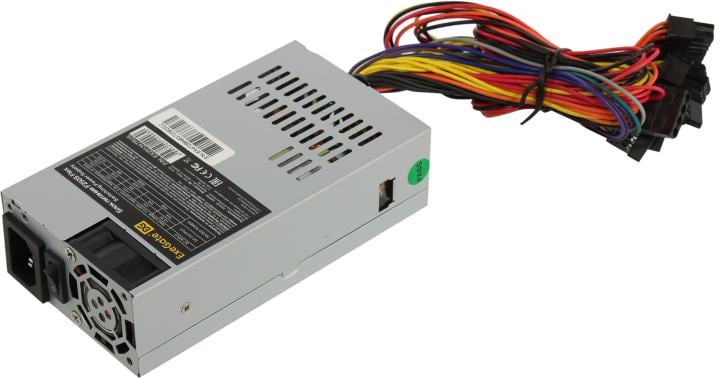 Exegate EX291347RUS Блок питания 250W ExeGate F250S (Flex ATX, for ITX case, 4cm fan, 20+4 pin, 4 pin, 3xSATA, 2xIDE)