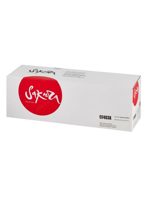 SACF403X Картридж SAKURA CF403X для HP  Color LaserJet Pro M252n/M252dn/MFP277dw/277n, пурпурный,  2300  к.