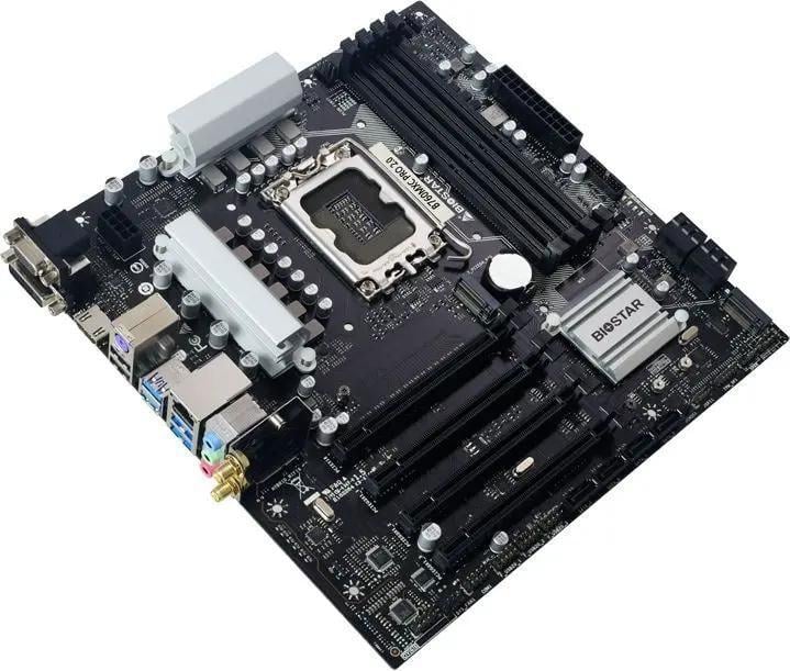 Материнская плата Biostar B760MXC Pro Soc-1700 Intel B760 4xDDR5 mATX AC`97  8ch(7.1) 2.5Gg RAID+VGA+DVI+HDMI