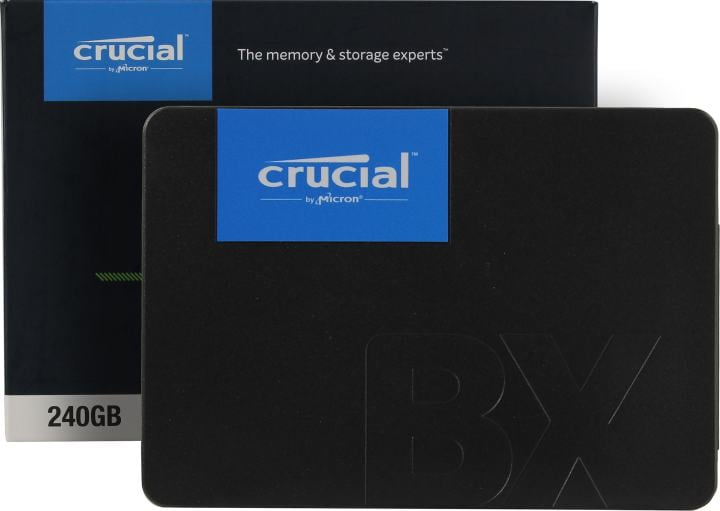 SSD 240 Gb SATA 6Gb/s Crucial BX500 <CT240BX500SSD1> 2.5"  3D  TLC