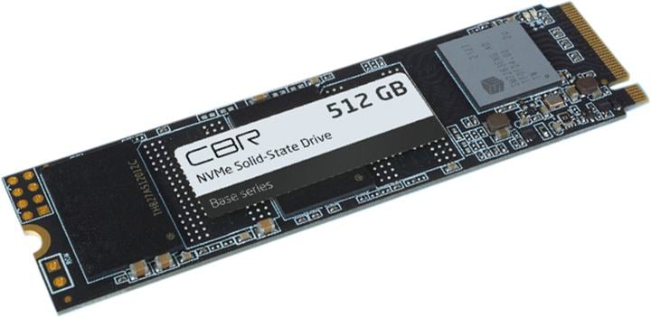 SSD накопитель CBR SSD-512GB-M.2-BS24b, 512GB, M.2 2280, PCIe 3.0 x4 NVMe