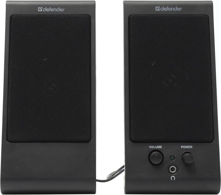 Колонки Defender SPK 170 <Black> (2x2W, питание от  USB)  <65165>