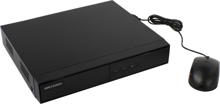 4-х канальный IP-видеорегистратор c PoE, 1 VGA до 1080Р, 1 HDMI до 1080Р, двустороннее аудио, 1 SATA для HDD до 6Тб, 4х100M PoE, 1 RJ45 10M/100M, 2 USB, -10°C...+55°C, DC48В, 10Вт макс (без HDD), ≤1кг (без HDD)