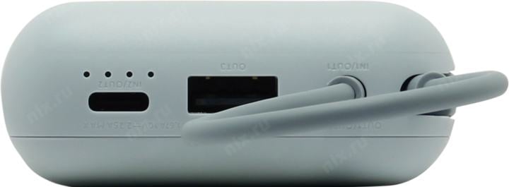 Внешний аккумулятор Xiaomi <BHR9073GL> Power Bank (USB, USB-C, 10000mAh, Li-Ion,  кабель  USB-C)