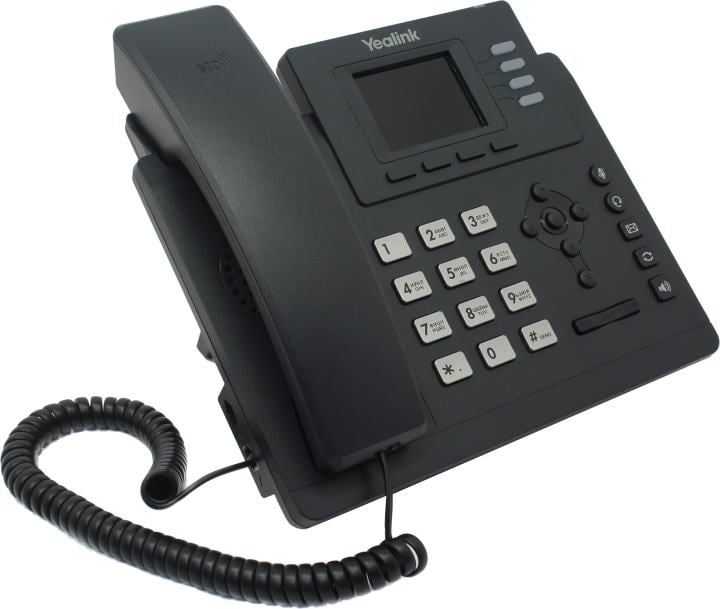 IP-телефон Yealink SIP-T33G, 4 аккаунта, PoE, GigE