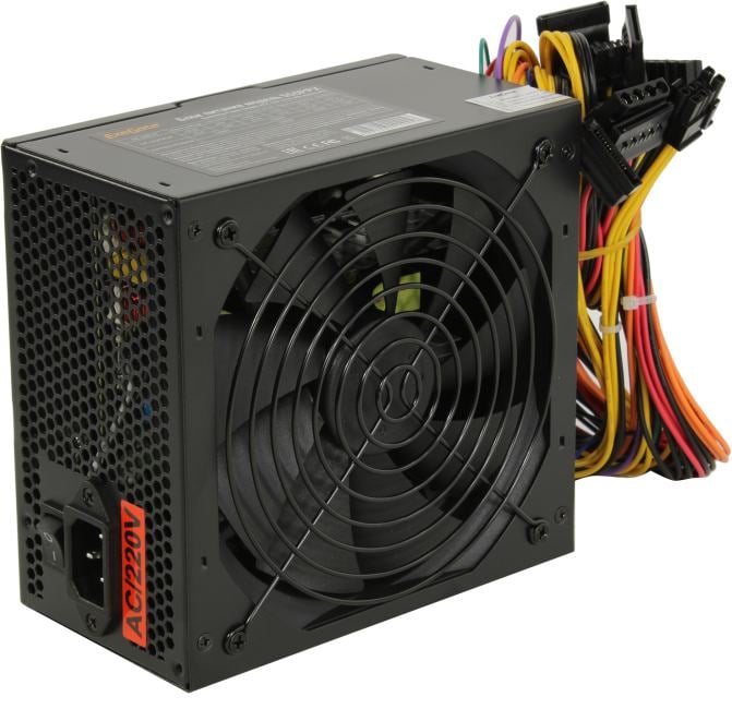 Блок питания ATX 550Вт ExeGate 550PPX EX282073RUS-S 80 PLUS (20+4pin) APFC 140mm fan 5xSATA 4xIDE FDD RTL