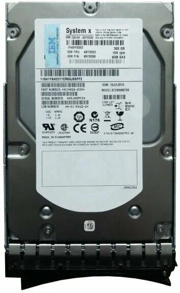 49Y6093 Жёсткий диск 300Gb 3.5" IBM Hot-Swap SAS 15000rpm  6G/sec 2G HS