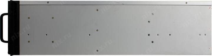 Server Case 4U Procase <GE401L-B-0> Black E-ATX, без БП, LCD display,  с  дверцей