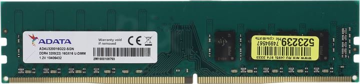 ADATA <AD4U320016G22-SGN> DDR4  DIMM 16Gb <PC4-25600>
