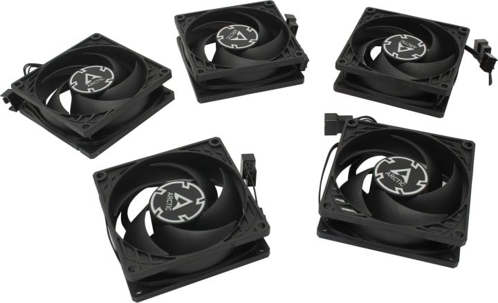 Комплект вентиляторов ARCTIC ACFAN00154A, 5×80мм, 200-3000RPM, PWM