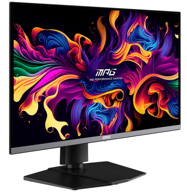 26.5" монитор MSI MPG 272URX QD-OLED с поворотом экрана (QD OLED, 3840x2160,  HDMI,DP, USB2.0 Hub)