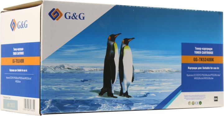 Картридж G&G GG-TK5240BK Black для  Kyocera Ecosys P5026cdn/P5026cdw/M5526cdn/M5526cdw