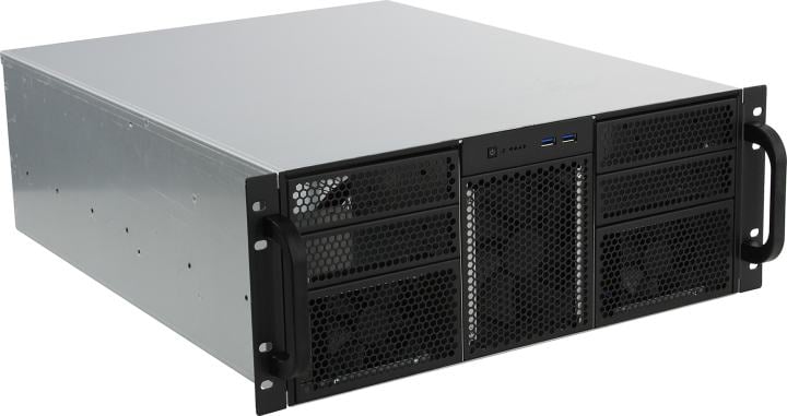 Корпус Procase RE411-D4H11-E-55, 4U, 11xHDD, EATX