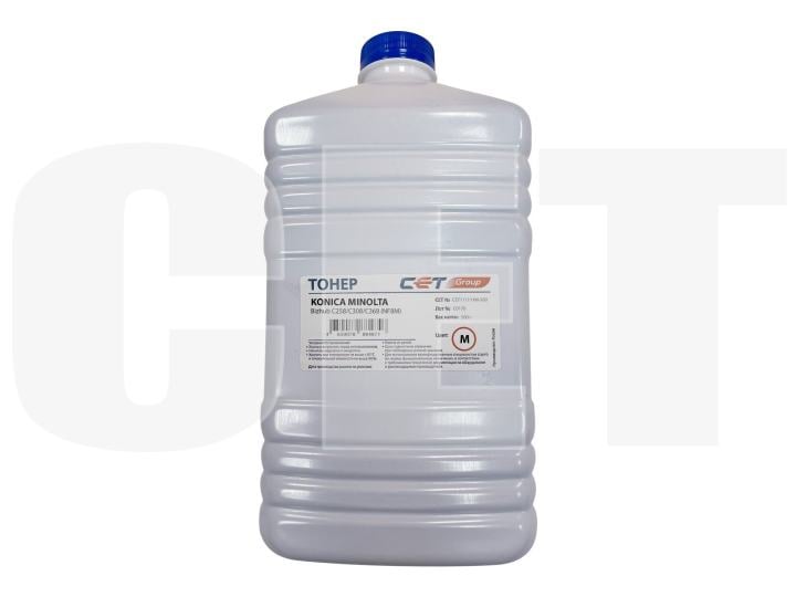 CET111111M-500 Тонер NF8M TN-324 для KONICA MINOLTA Bizhub C258/C308/C368 (CET)  Magenta, 500г/бут, CET111111M-500