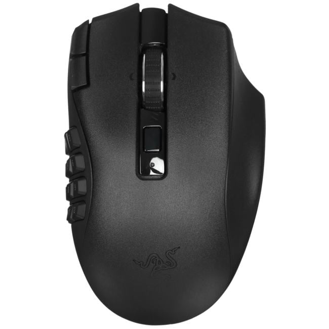 Мышь беспроводная Razer Naga V2 HyperSpeed черный, 30000 dpi, радиоканал, Bluetooth, USB, кнопки - 19