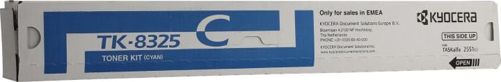 Тонер-картридж Kyocera TK-8325C  Cyan  для  TASKalfa 2551ci