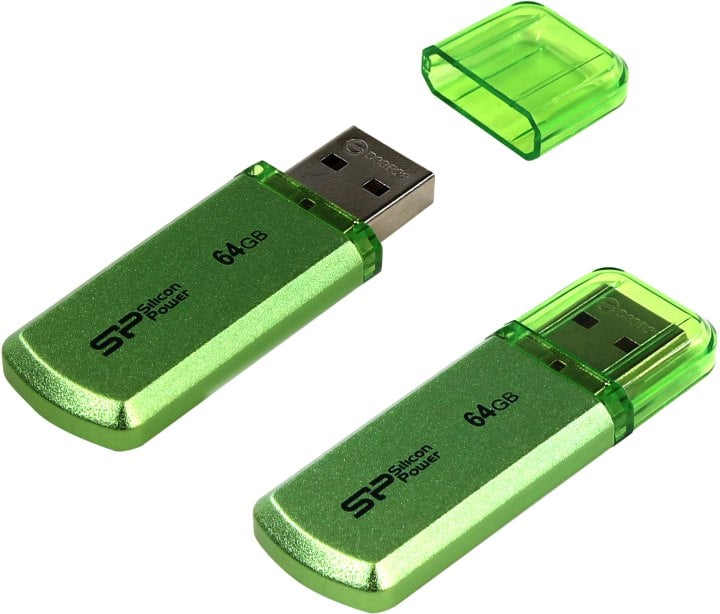 USB-флешка Silicon Power Helios 101 SP064GBUF2101V1N, 64 ГБ, USB 2.0
