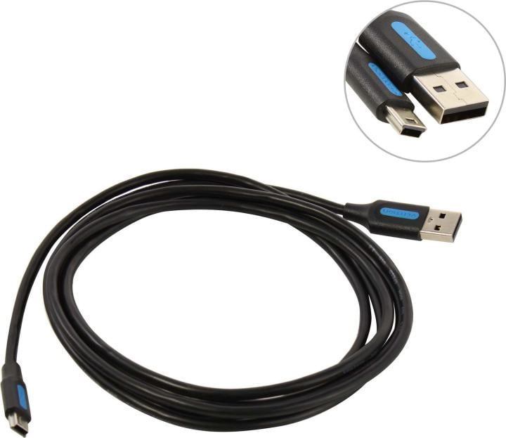 Vention <COMBH> Кабель  USB  2.0  AM-->mini-B 2м