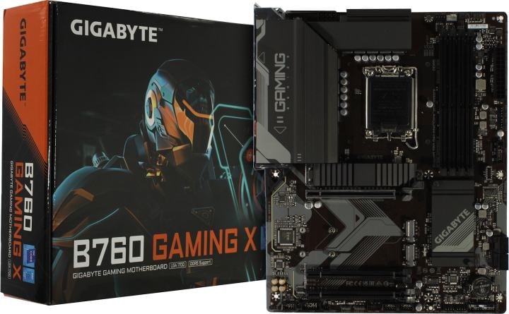 GIGABYTE B760 GAMING X (RTL) LGA1700 <B760> 3xPCI-E HDMI+DP 2.5GbLAN  SATA ATX 4DDR5