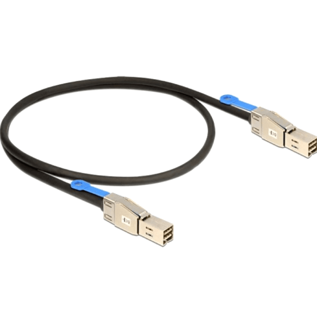 Кабель LSI SAS-3M-SFF8644-SFF8644, SFF-8644→SFF-8644, 3м