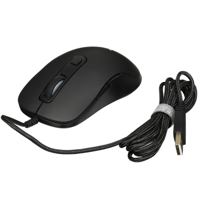Мышь Rapoo V16RGB, проводная, USB, 12800dpi, черная