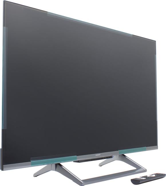 43"    QLED ЖК телевизор Skyworth 43Q67H (3840x2160, HDMI, LAN, WiFi, BT,  USB, DVB-T2, SmartTV)