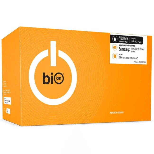 Картридж лазерный Bion MLT-D103L для Samsung SCX-4728FD/ML-2955ND/2955DW, черный, 2500 стр.