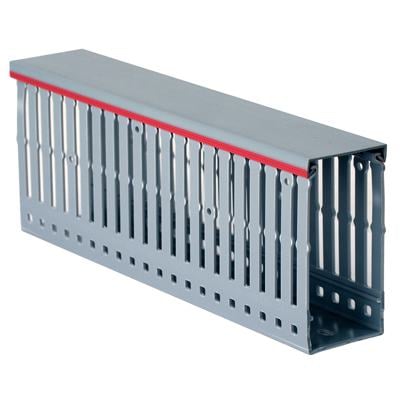 Кабельный канал DKC 00170RL, перфорированный, 80x100, серый