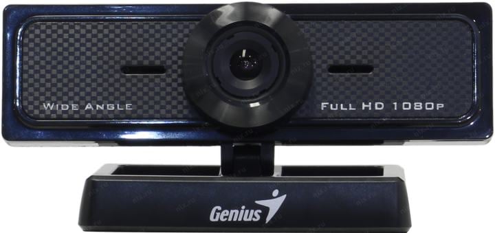 Веб-камера Genius WideCam F100 V2 1920x1080, 30 кадр/с, USB Type-A, микрофон, универсальное крепление