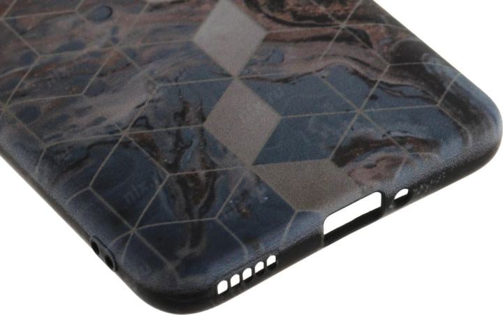 Чехол (клип-кейс) Gresso для Honor 50  Lite  Meridian  золотистый/синий (GR17AAAE8878)
