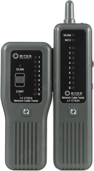 Тестер кабеля 5bites LY-CT024, UTP/STP/TEL/POE/NCV