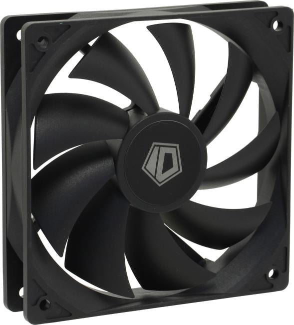ID-Cooling <ID-FAN-FL-12025K> (3пин,  120x120x25мм,  21дБ,  1250 об/мин)