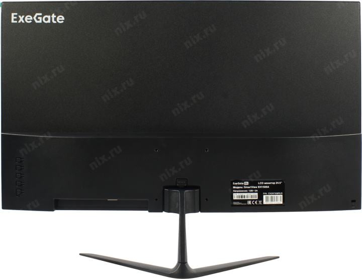 24.5" ЖК монитор ExeGate SmartView EH1500A (LCD, 1920x1080, D-Sub, HDMI,  DP)  <EX297308RUS>