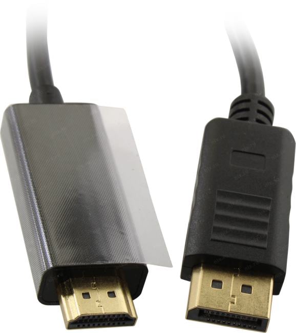 ExeGate <EX-CC-DP-HDMI-5.0> Кабель-переходник DisplayPort (M) ->HDMI  (M) 5м <EX294711RUS>