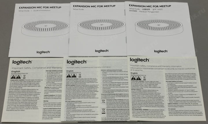 Logitech Microphone for  MeetUp  <989-000405>