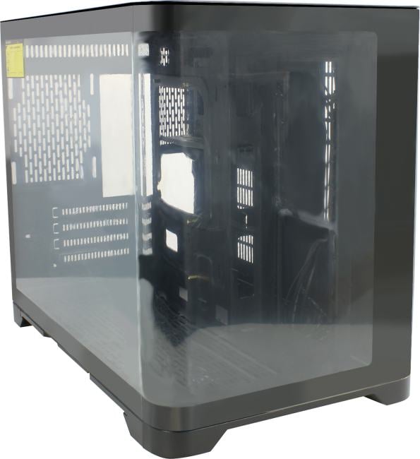 Корпус для ПК 1STPLAYER - UVIEW UV6, 3х2.5", 2х3.5", 2xUSB3.0, Mini Tower, без БП, цвет чёрный, UV6-BK