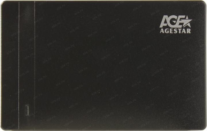 AgeStar <31UB2P3C> (EXT BOX для внешнего подключения 2.5"  SATA HDD/SSD, USB3.2)
