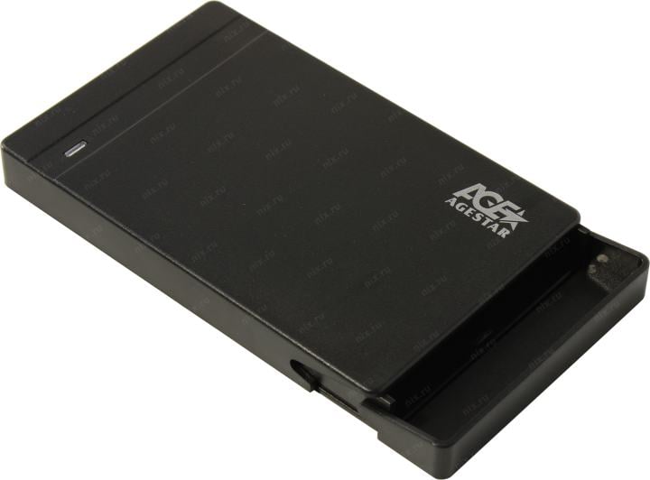 AgeStar <31UB2P3C> (EXT BOX для внешнего подключения 2.5"  SATA HDD/SSD, USB3.2)