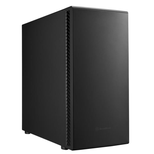 Корпус Silverstone SETA Q1, SSI-EEB, Midi-Tower, черный, Без БП (SST-SEQ1B)