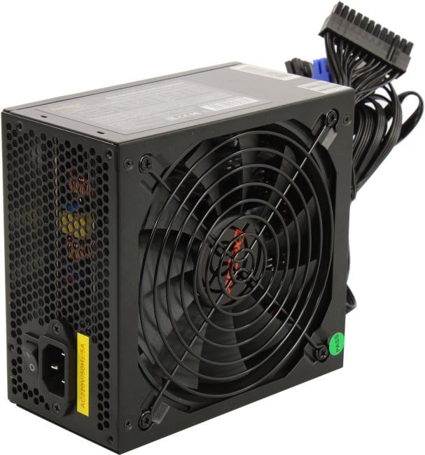 Блок питания серверный 1200W ExeGate EX292199RUS ServerPRO-1200RADS (ATX, for 3U+ cases, КПД 82% (80 PLUS), 14cm fan, 24pin, 2(4+4)pin, 6xPCIe, 8xSATA, 4xIDE, Cable Management, black)