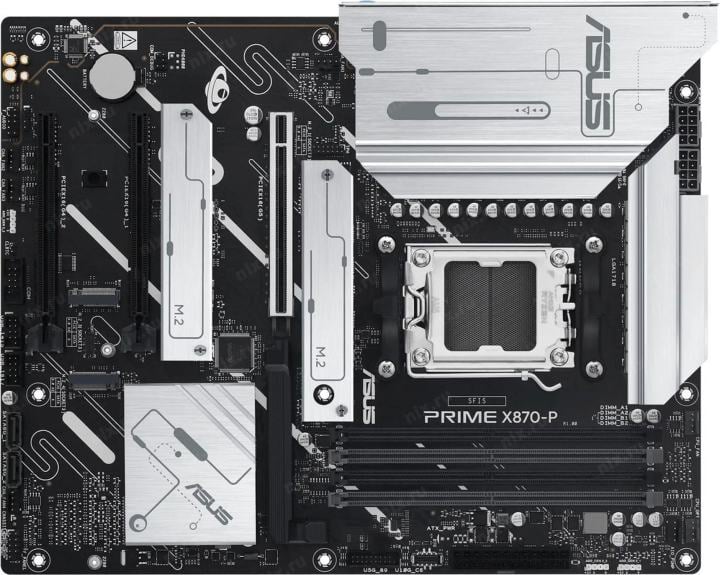 ASUS PRIME X870-P (RTL) AM5 <X870> 4xPCI-E HDMI 2.5GbLAN  SATA ATX 4DDR5