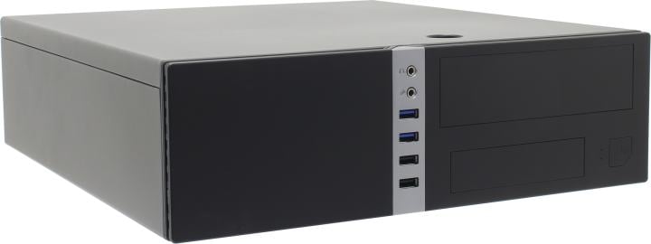 Корпус FoxLine FL-203-TFX300S |FL-203-TFX300S| Сase Foxline SFF mATX Desktop 300W, 2xUSB3.0, 2xUSB2.0, toolless, |FL-203-TFX300S| Black, 8cm. fan, powercord (970306)