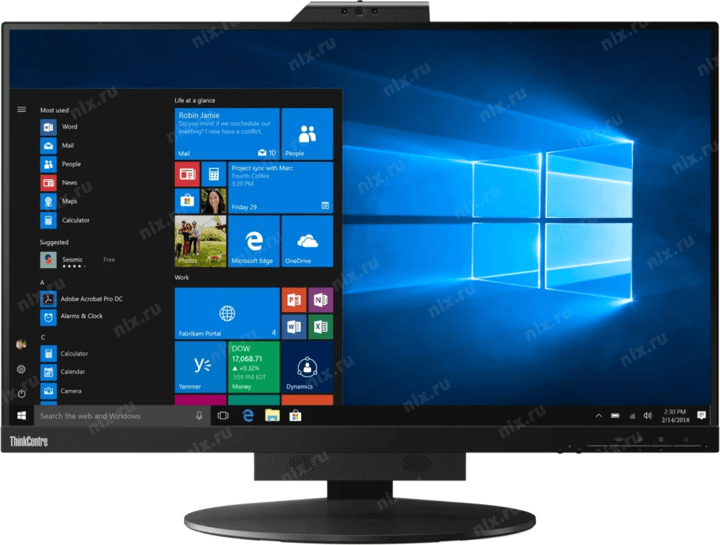 11JHRAT1UK ЖК монитор  LENOVO ThinkCentre Tiny-In-One TIO27 27-inch QHD (2560x1440)  IPS display, Anti-glare