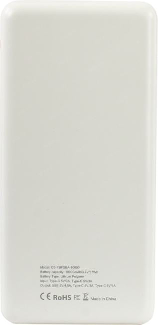 Внешний аккумулятор Cactus <CS-PBFSBA-10000> (USB,  2xUSB-C, 10000mAh, Li-Pol)