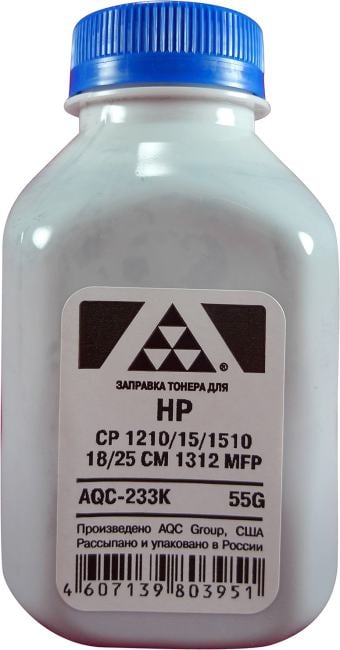 Тонер AQC AQC-233K, черный, 55 г