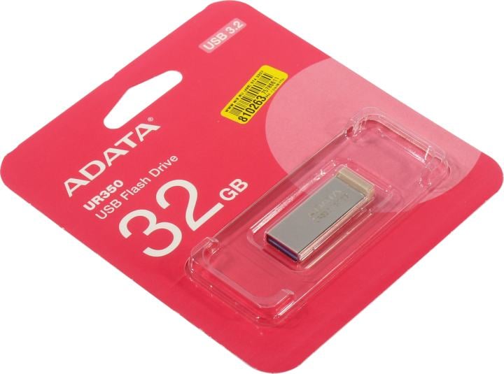 ADATA UR350 <UR350-32G-RSR/BG> USB3.2  Flash Drive 32Gb