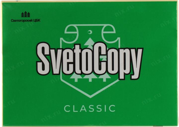 SvetoCopy Classic A4 бумага (500 листов,  80 г/м2) Россия